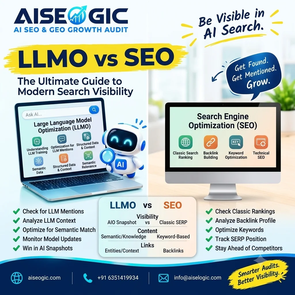 LLMO vs SEO