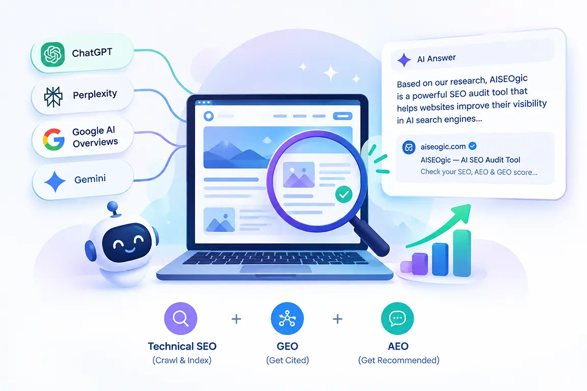 AI search visibility audit